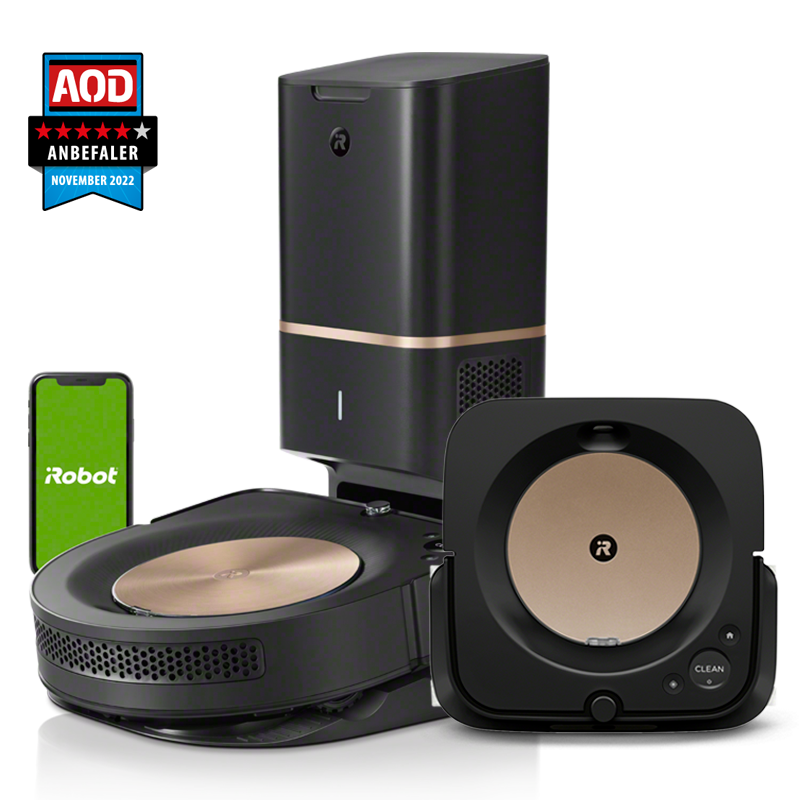 Roomba® s9+ & Braava jet® m6, must, komplekt