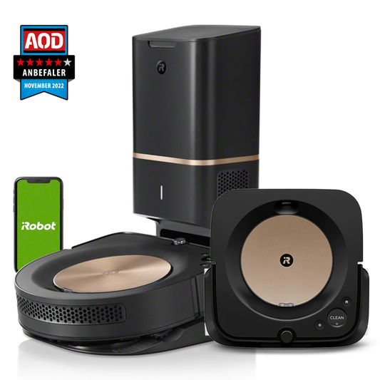 Roomba® s9+ & Braava jet® m6, must, komplekt