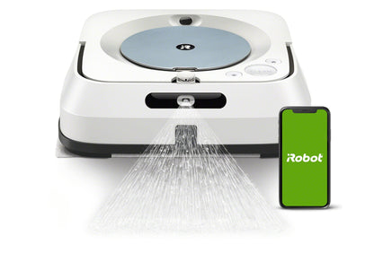 Roomba® j7+ & Braava jet® m6, valge/sinine, komplekt